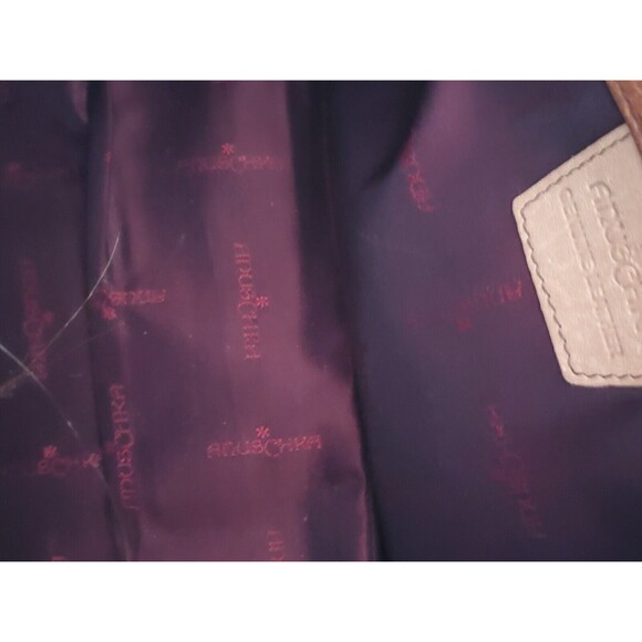 Anuschka Shoulder Bag Purse Tropical Paradise Hibiscus Leather Hand Painted - Picture 9 of 10